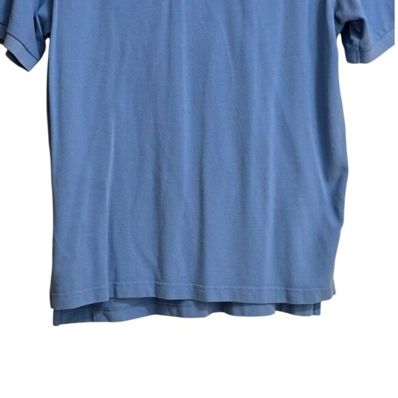 Brooks Brothers 346 Original Fit Blue Polo Shirt Sz L - Picture 5 of 10